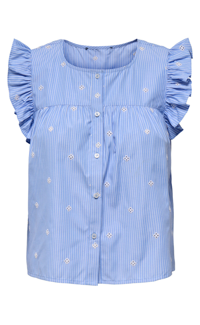 ONLY Top - Amanda - Coronet Blue