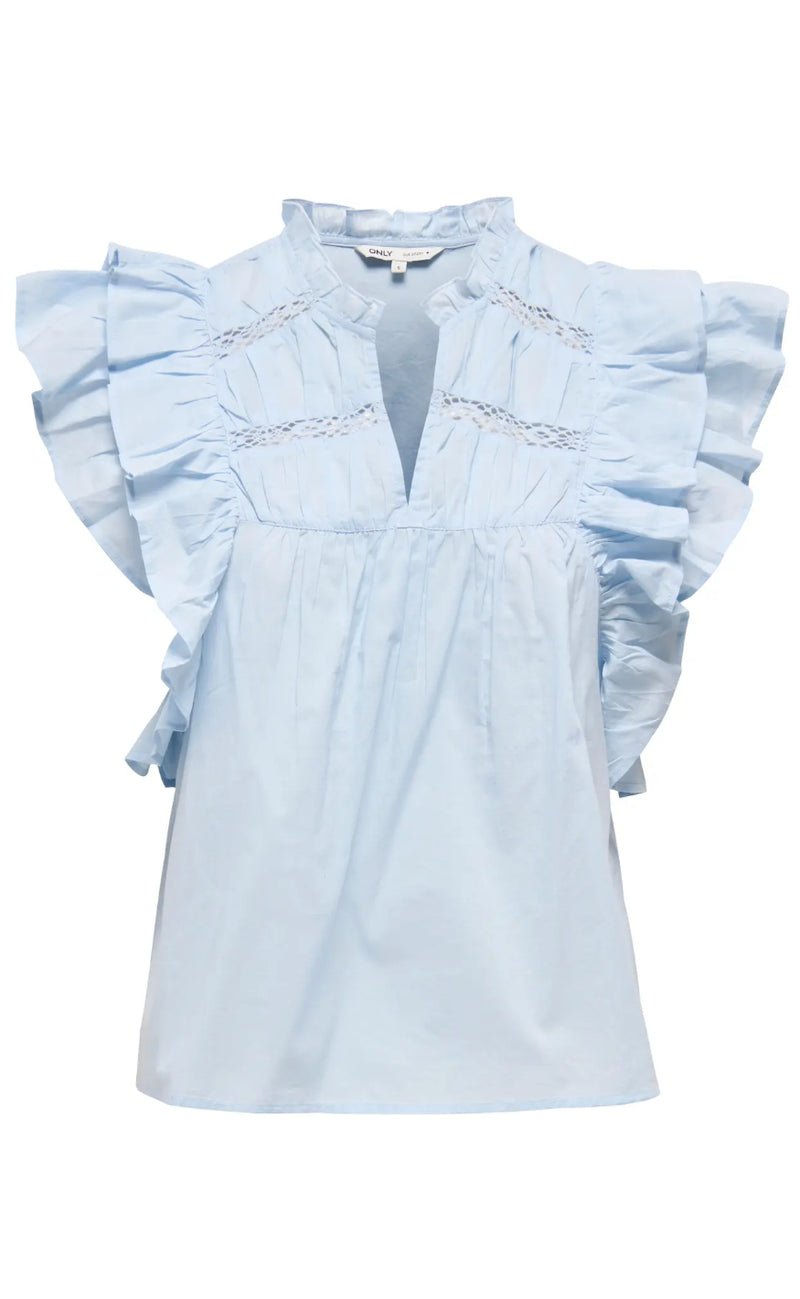 ONLY Top - Sunny - Cashmere Blue