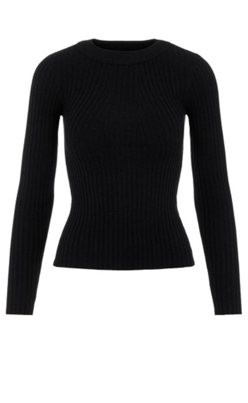 PIECES Bluse - Crista - Black
