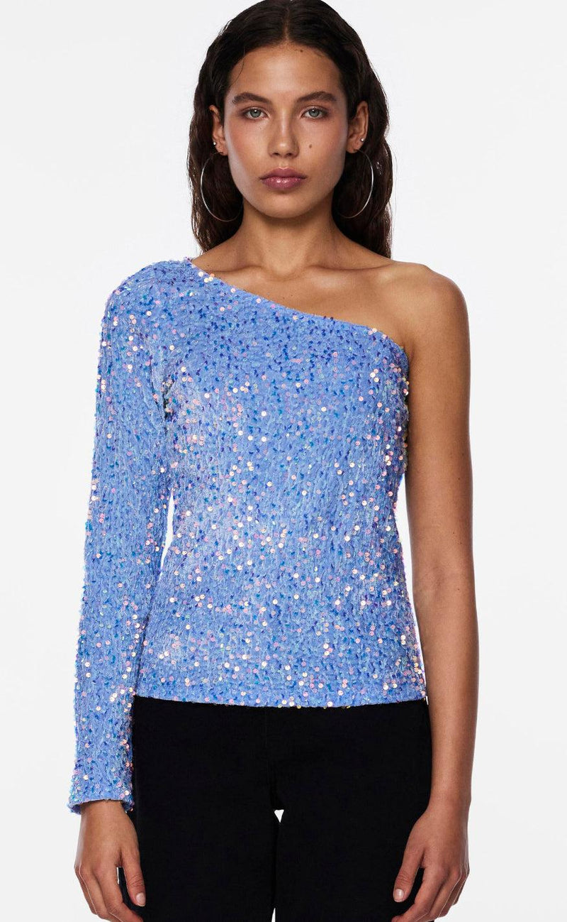 PIECES Bluse - Nylla - Hydrangea