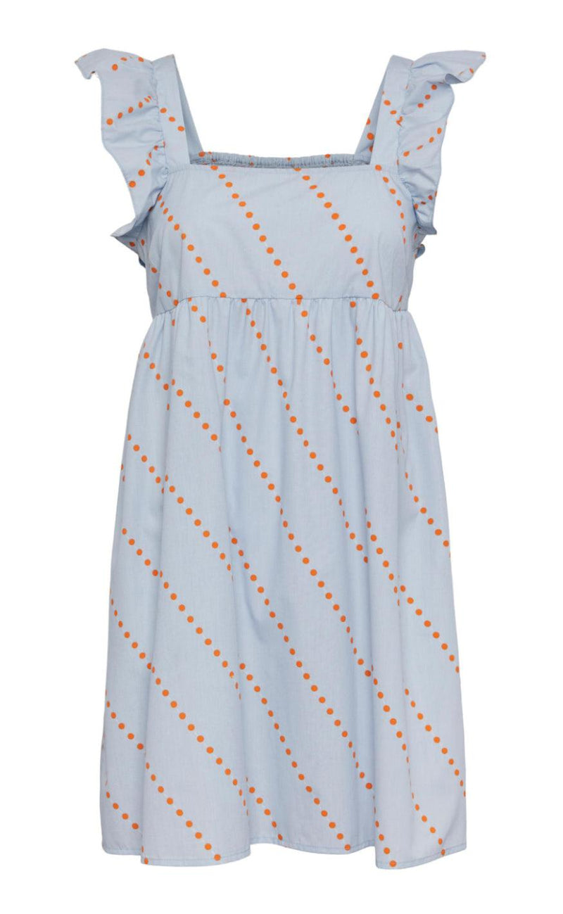 PIECES Kjole - Janni - Kentucky Blue