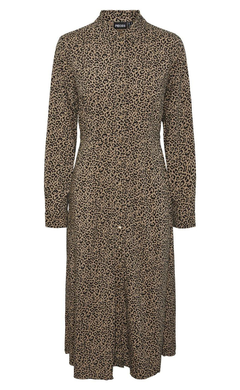 PIECES Kjole - Nova - Silver Mink