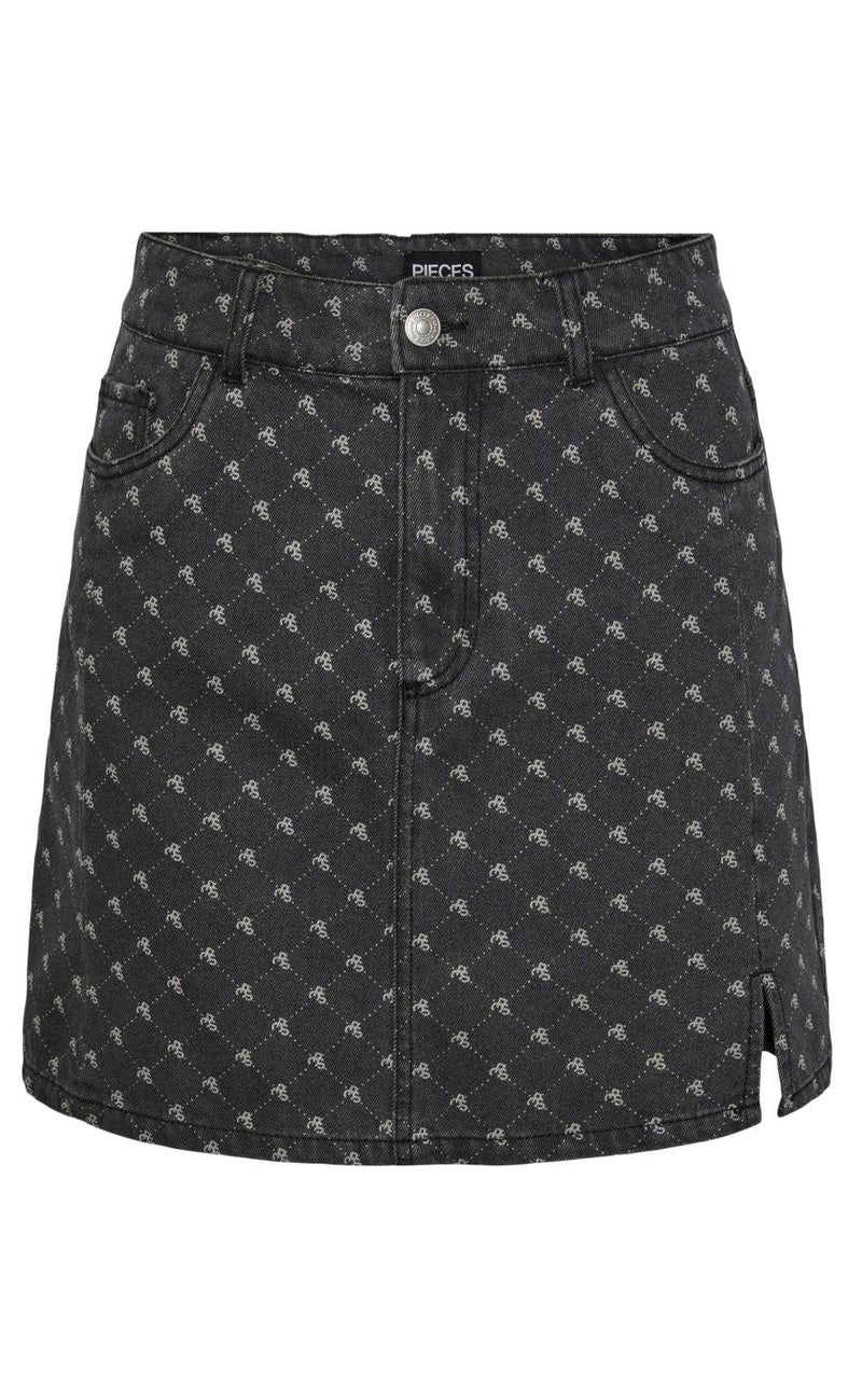 PIECES Nederdel - Nursel - Grey