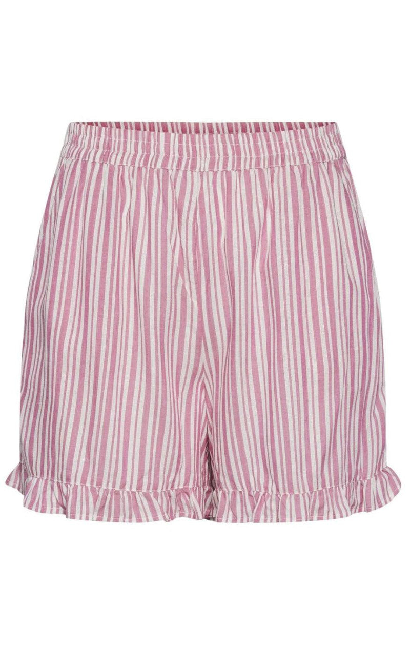 PIECES Shorts - Alvina - Ibis Rose