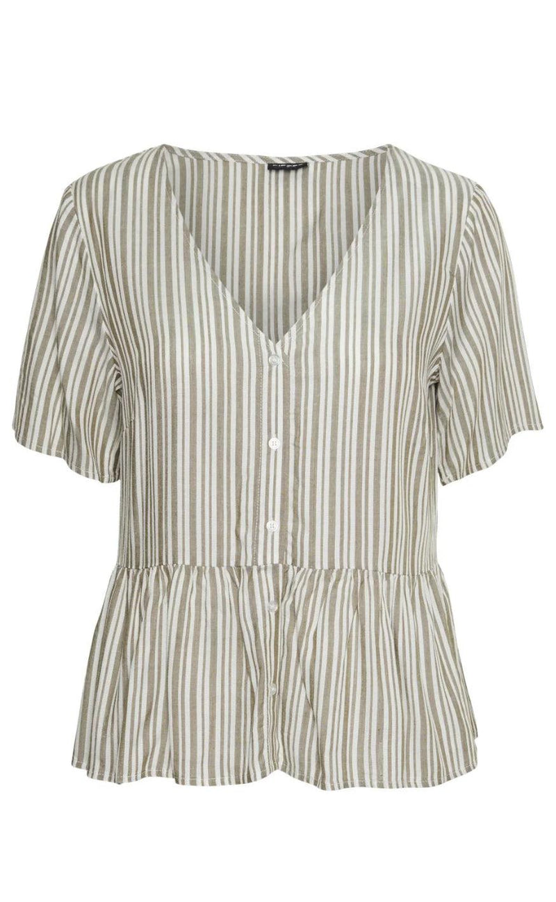 PIECES Top - Alvina - Laurel Oak