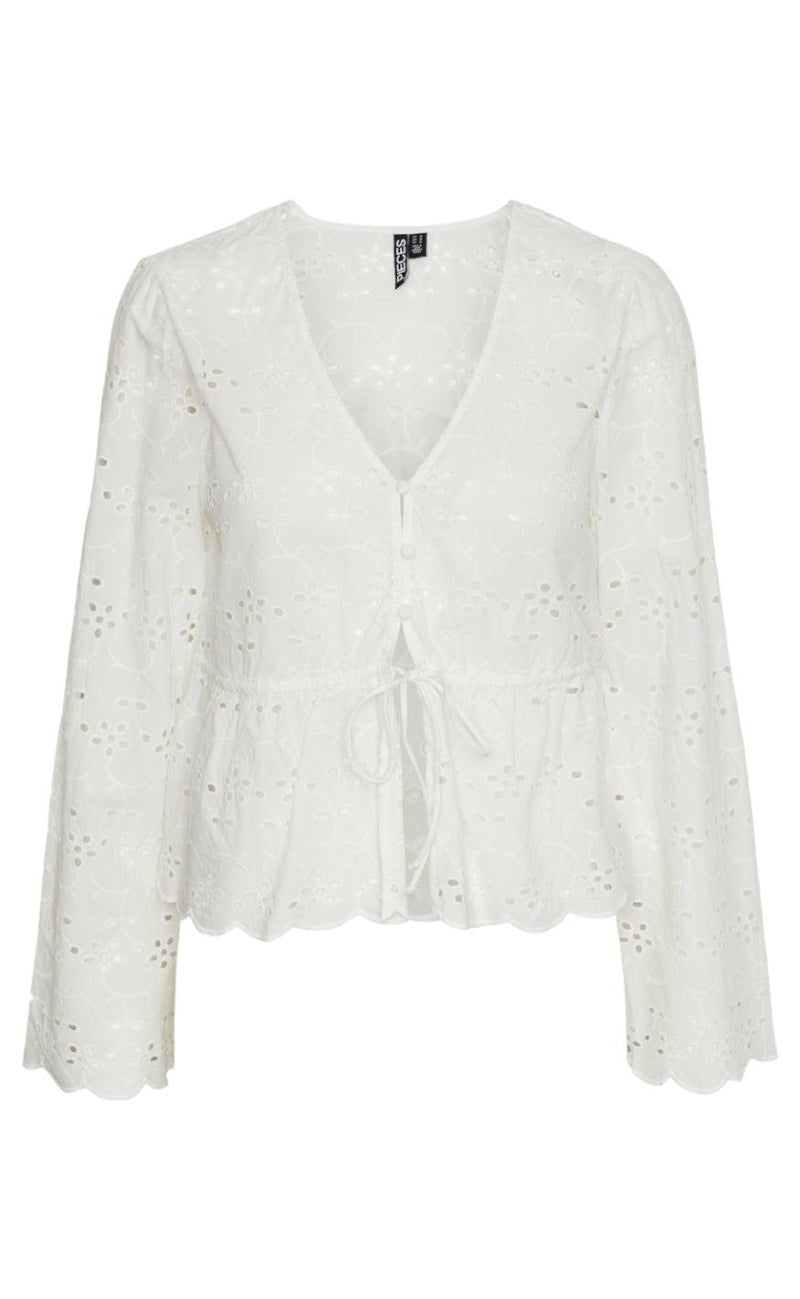 PIECES Top - Armorine - Cloud Dancer