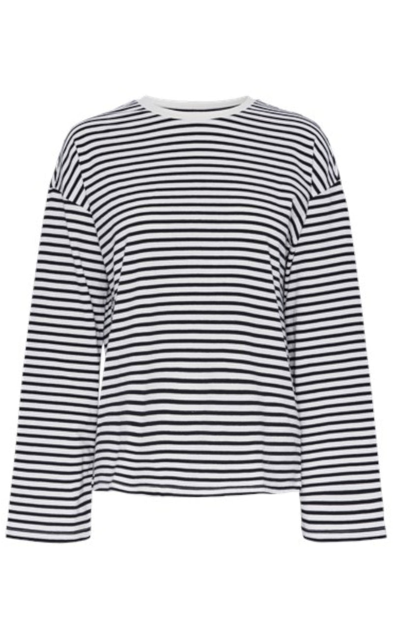 PIECES Top - Sadie - Black