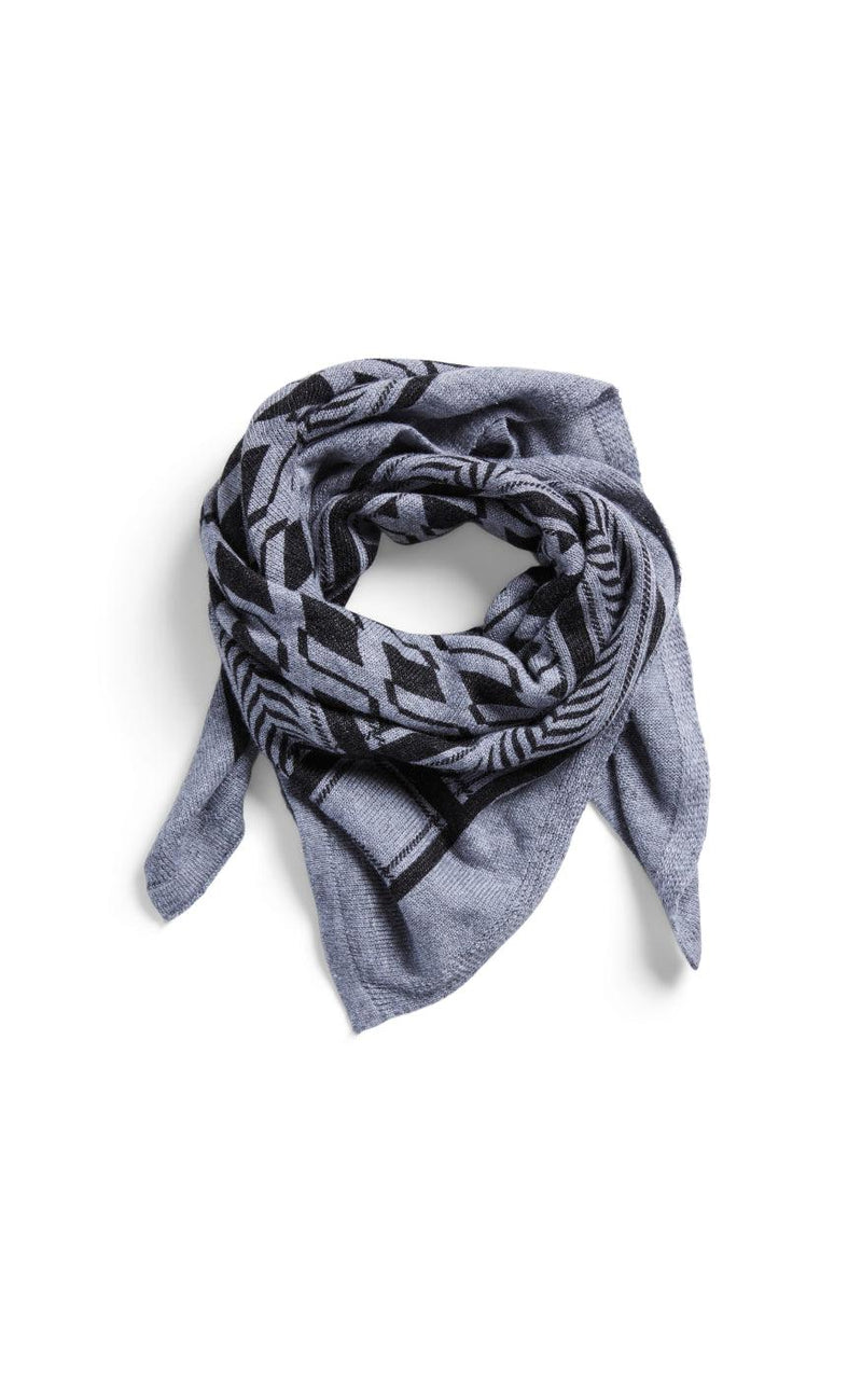 PIECES Tørklæde - Novis - Light Grey Melange