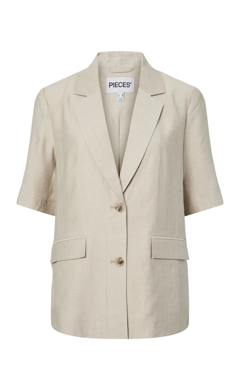 Pieces Blazer - Gerry - Silver Lining