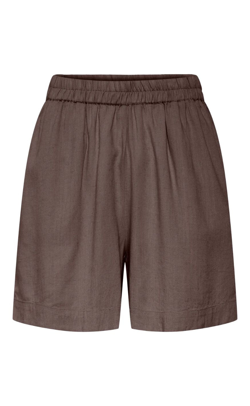 Pieces Shorts - Pia - Coffee Quartz