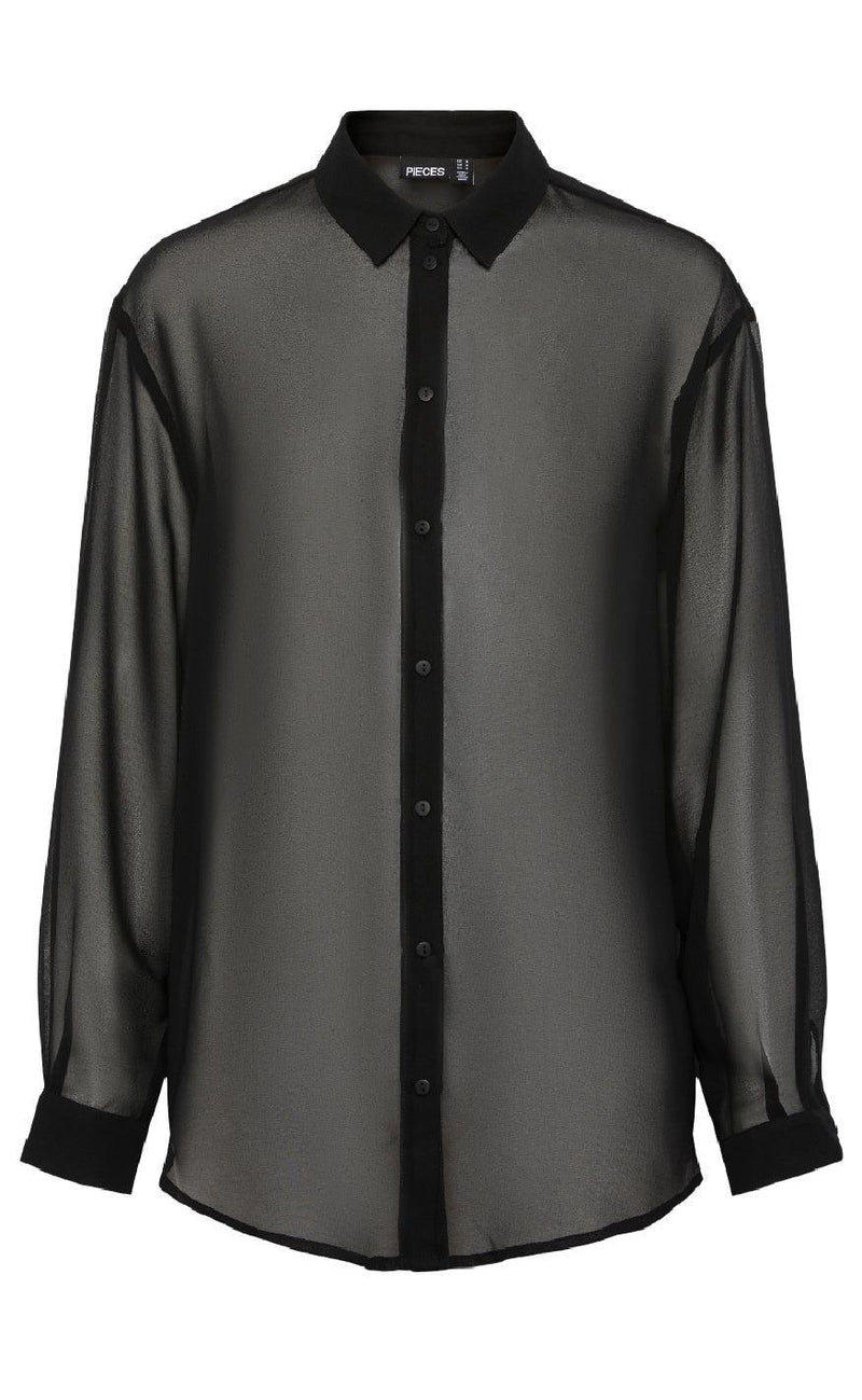 Pieces Skjorte - Rio - Black