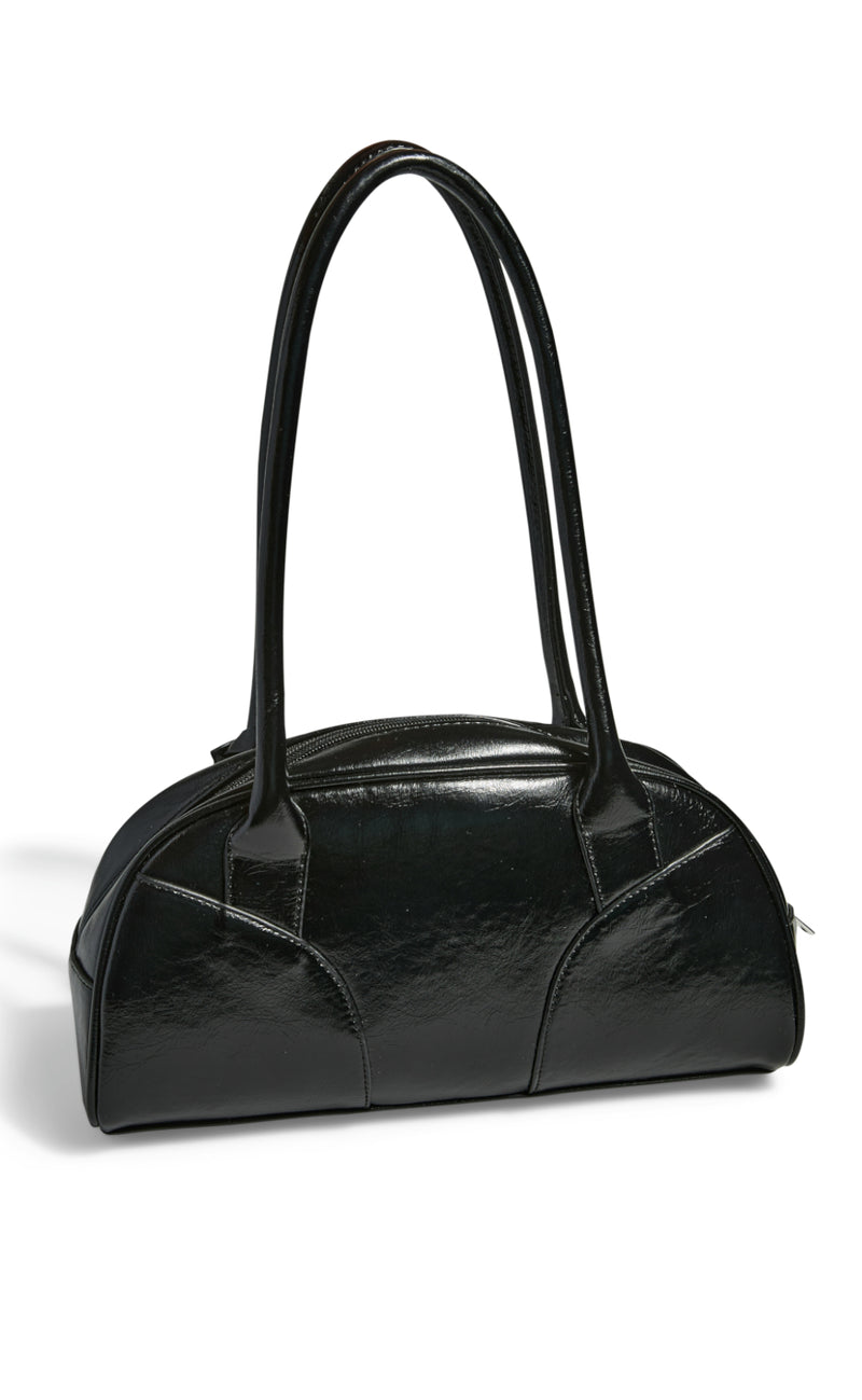 Pieces Taske - Bownling - Black