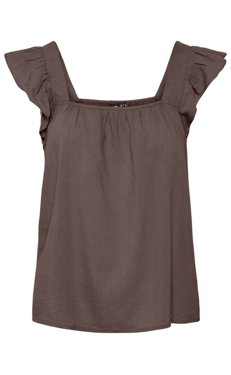 Pieces Top - Pia - Coffee Quartz