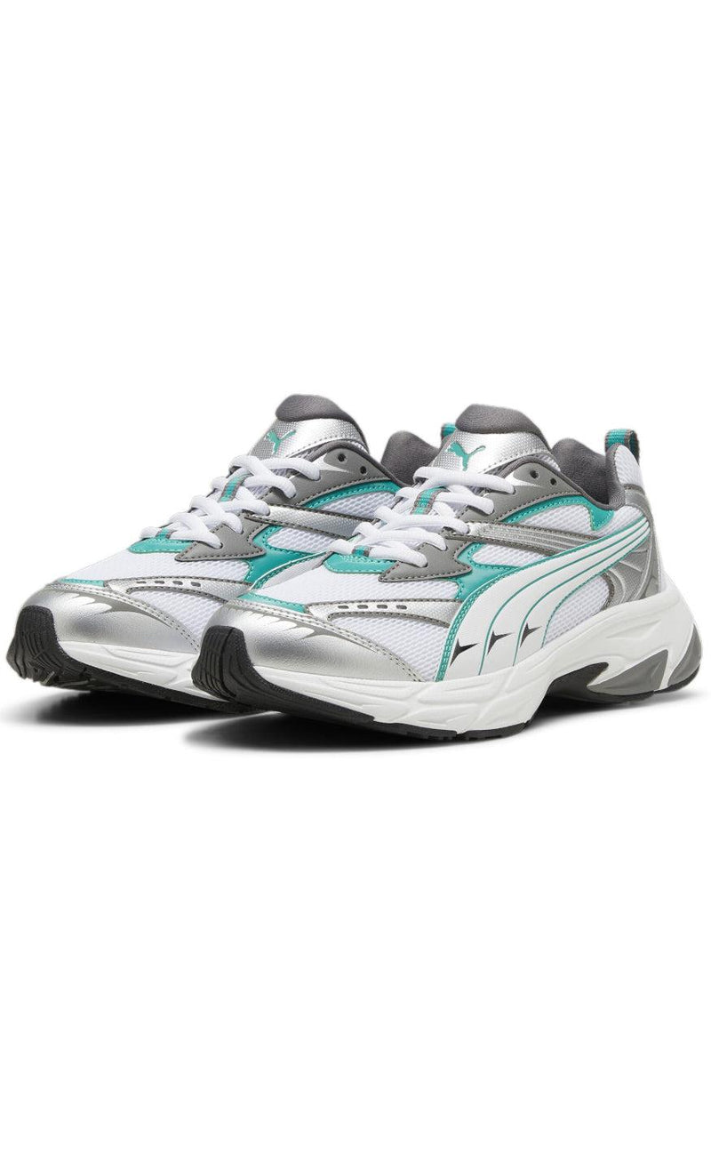 Puma Sneakers - Morphic - White-Sparkling Green