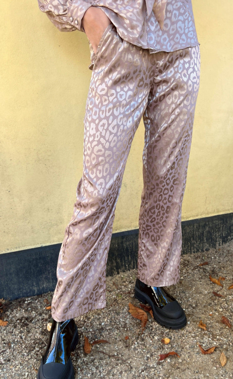 Say INA Copenhagen Bukser - Ida - Golden Leopard