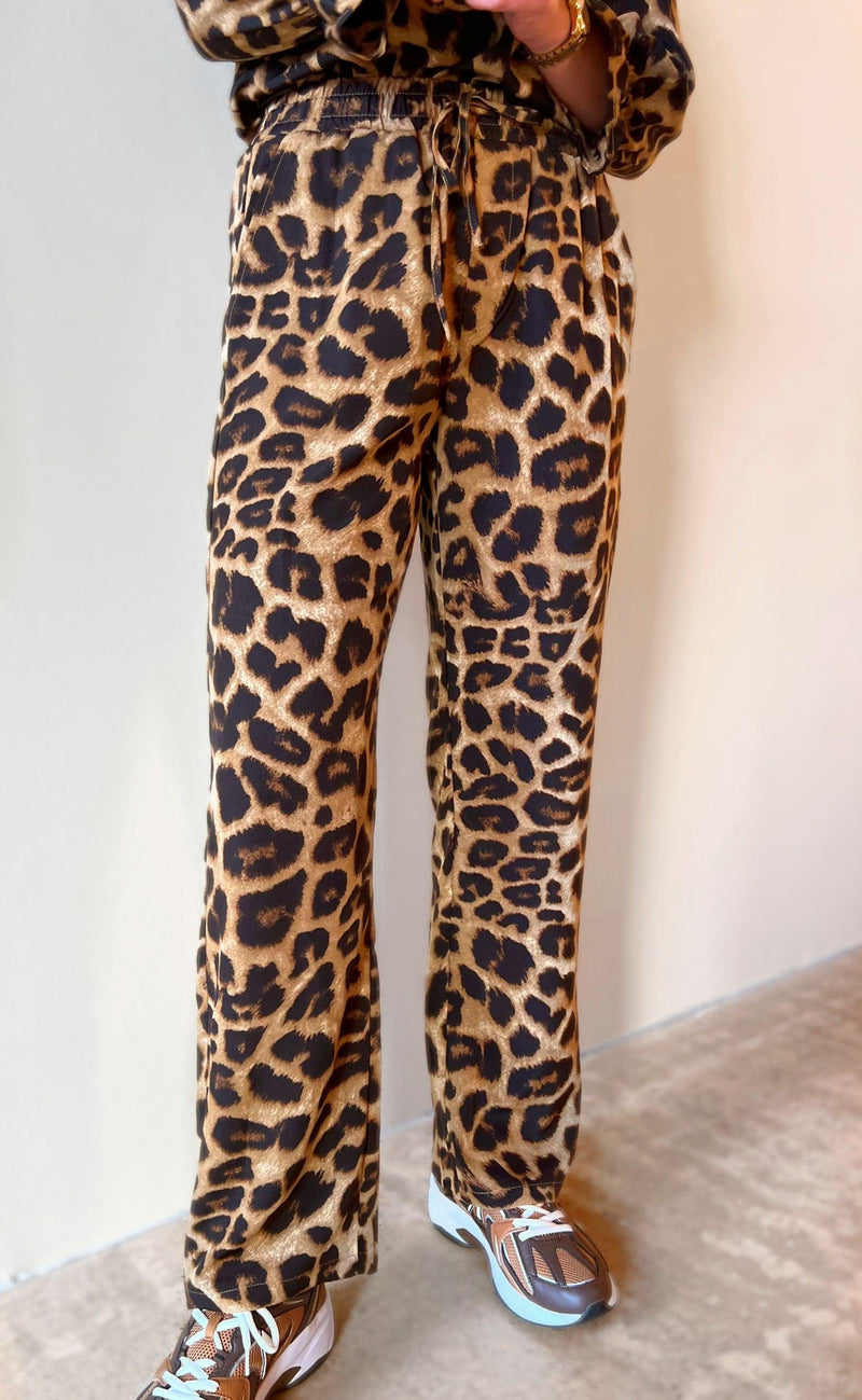 Say INA Copenhagen Bukser - Ida - Leopard