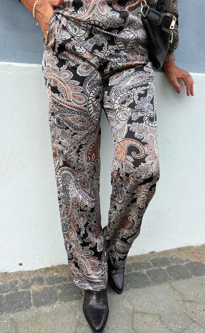 Say INA Copenhagen Bukser - Ida - Paisley Night