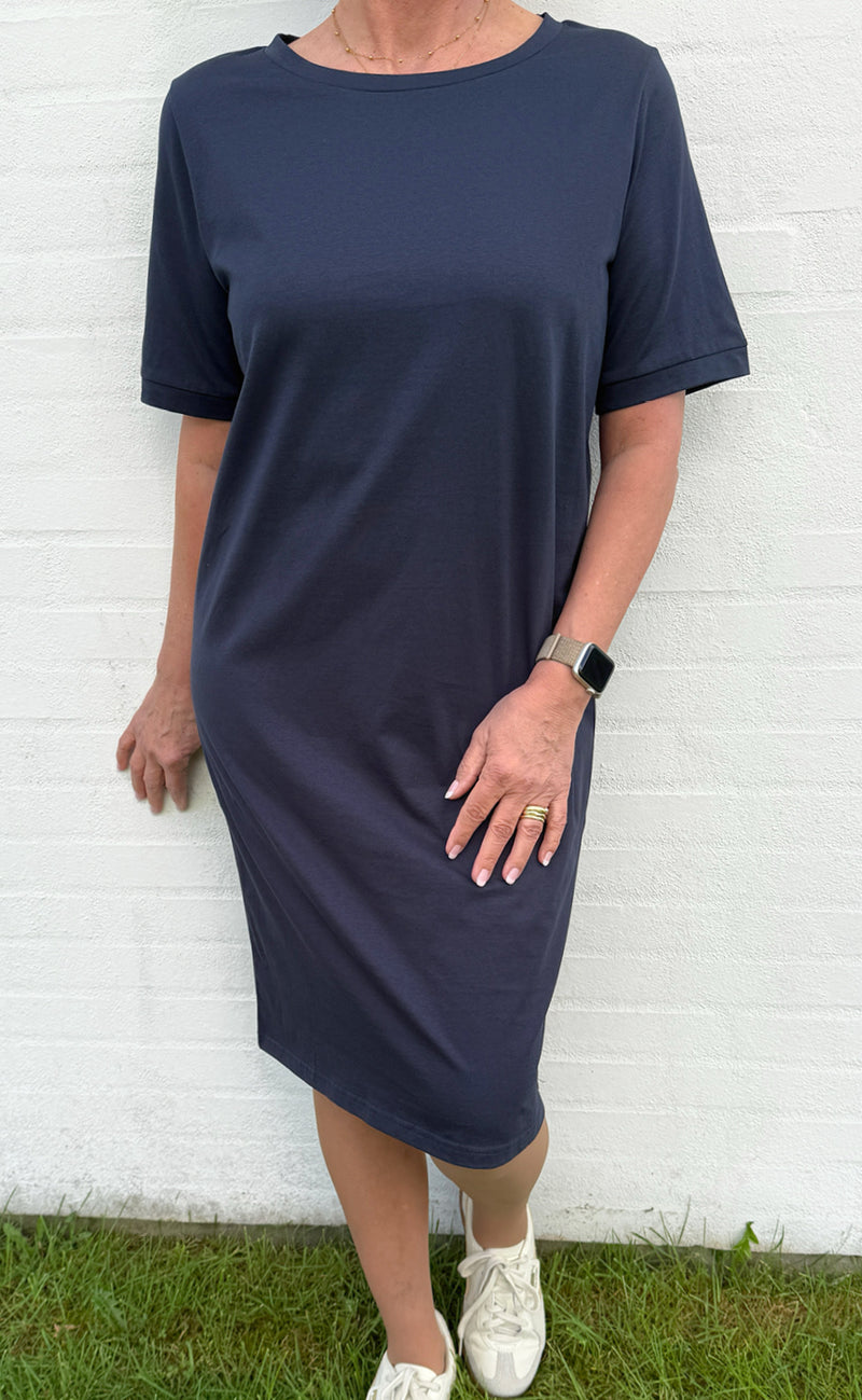 Say INA Copenhagen Kjole - Alva - Navy Blue