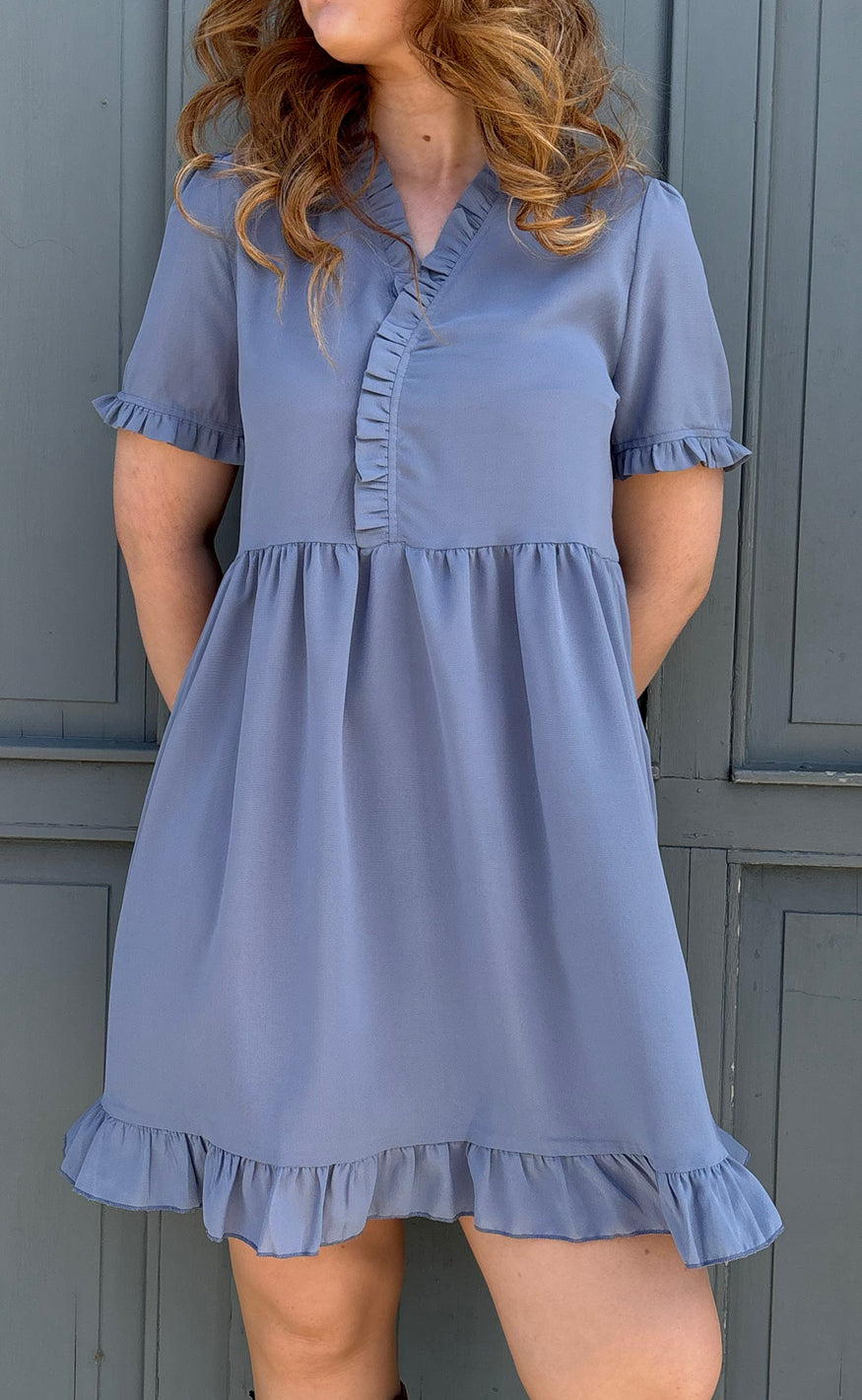 Say INA Copenhagen Kjole - Catja Summer - Blue