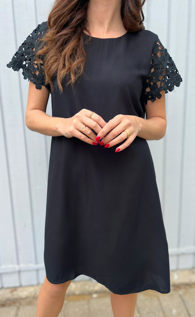 Say INA Copenhagen Kjole - Gry - Black