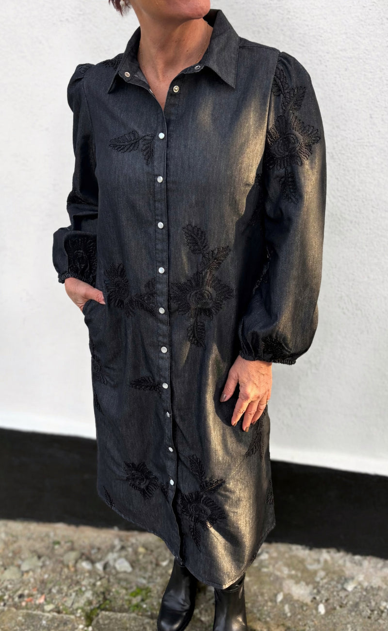 Say INA Copenhagen Kjole - Jessi - Black Denim
