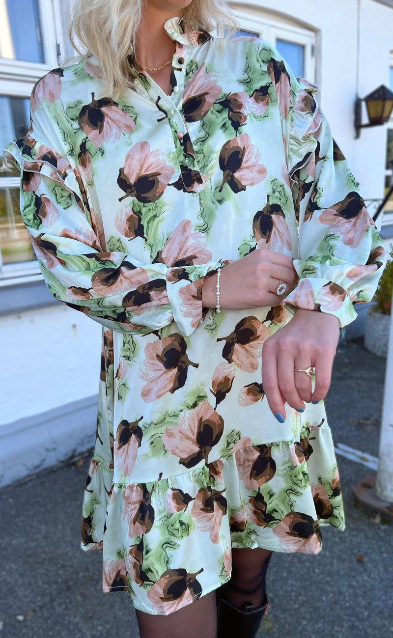 Say INA Copenhagen Kjole - Lisa - Fall Flowers