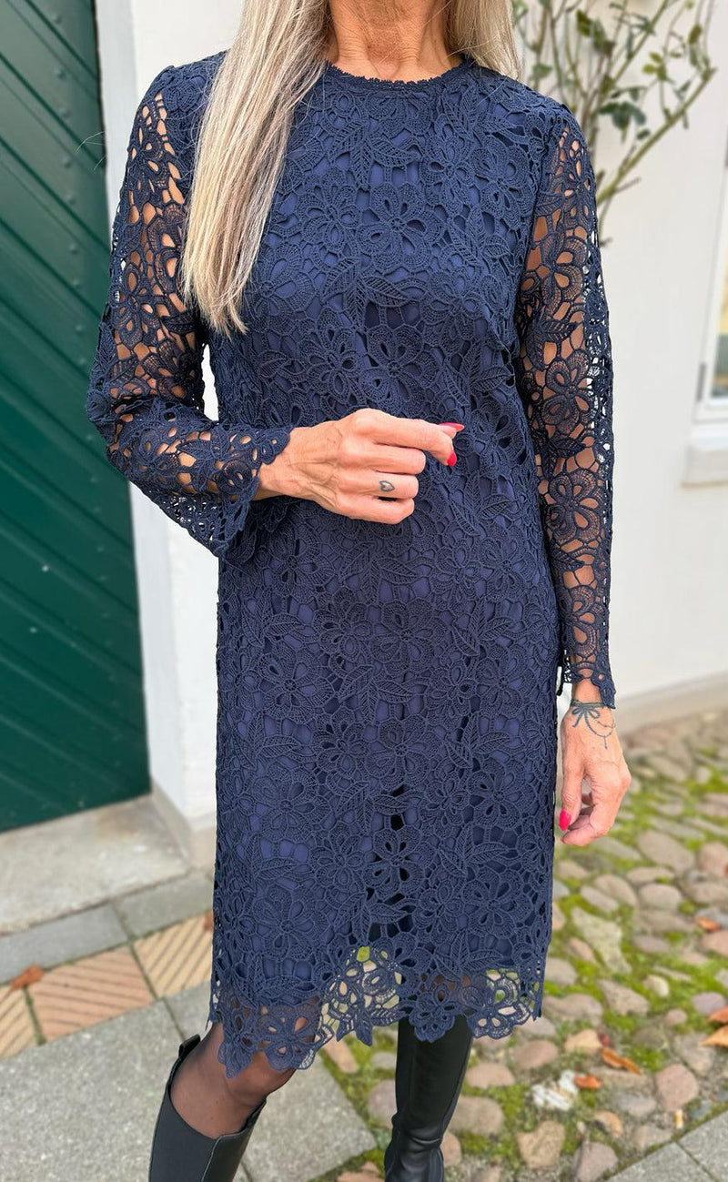 Say INA Copenhagen Kjole - Mira - Navy Blue