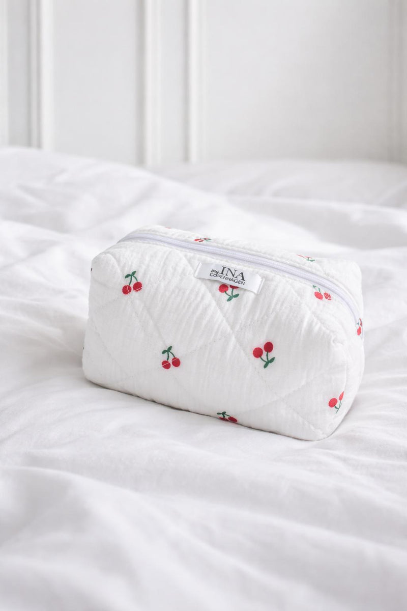 Say INA Copenhagen Makeup Taske - Small - White W. Cherreis