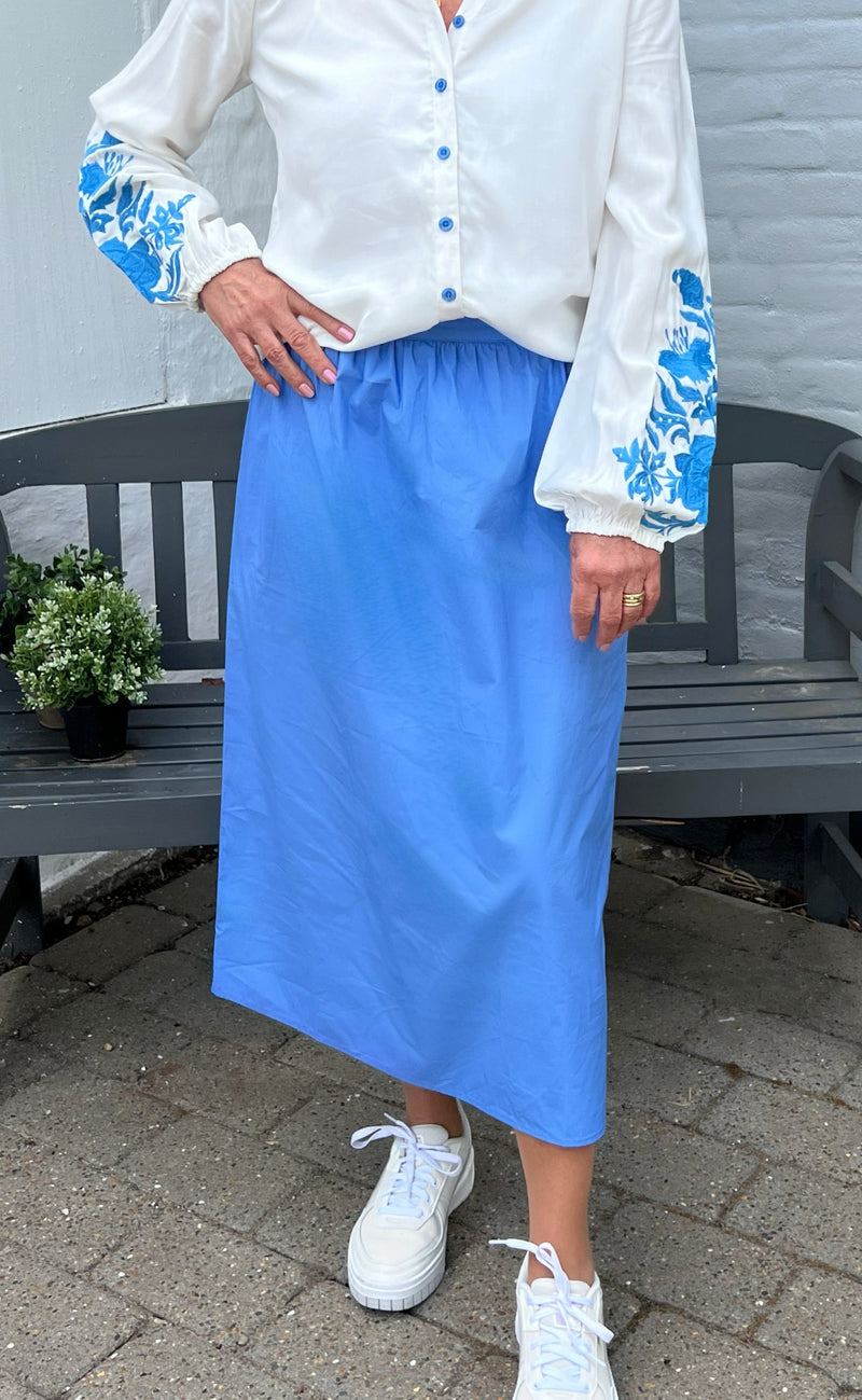 Say INA Copenhagen Nederdel - Patricia - Deep Blue