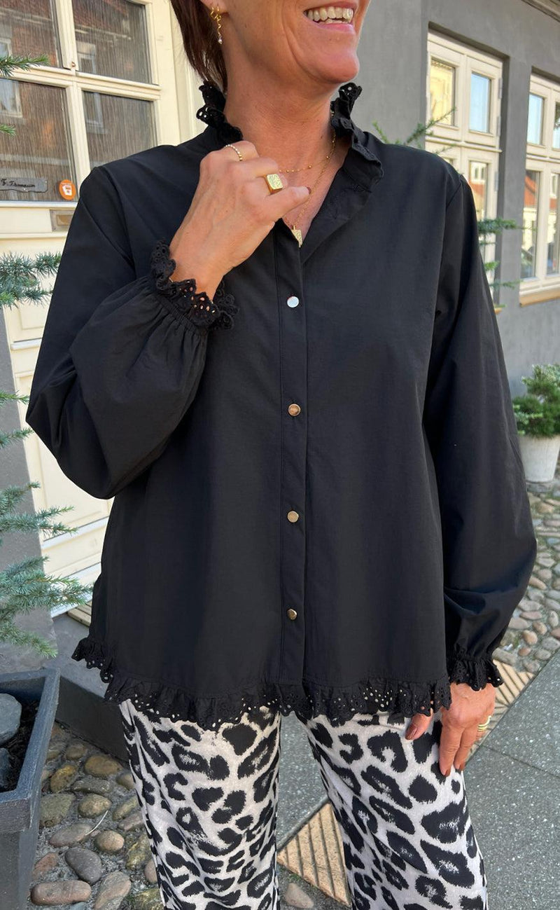 Say INA Copenhagen Skjorte - Annali - Black