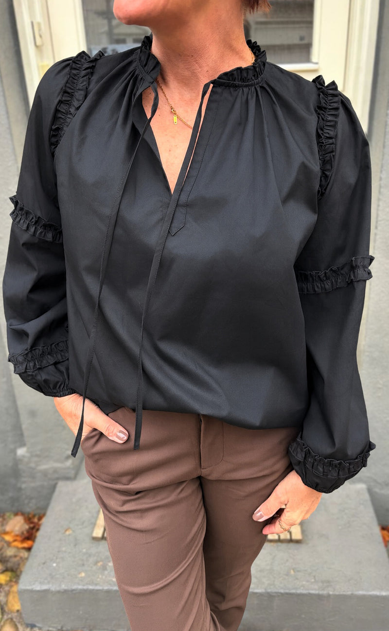 Say INA Copenhagen Skjorte - Lisea - Black