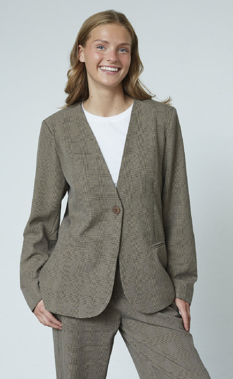 Sisters Point Blazer - Viluna-BL - Check