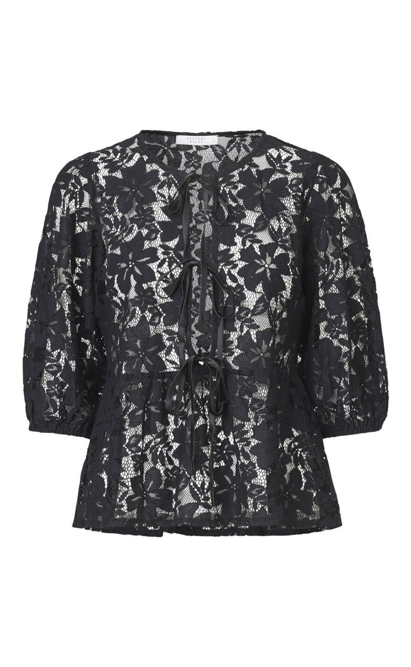 Sisters Point Bluse - Nell-P.TOP 2 - Black