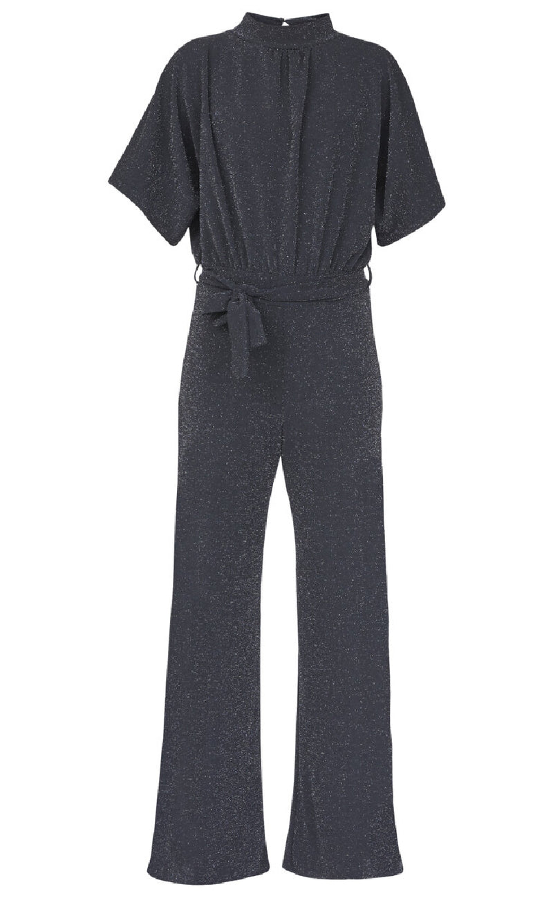 Sisters Point Buksedragt - GirlJU4 - Black/Silver