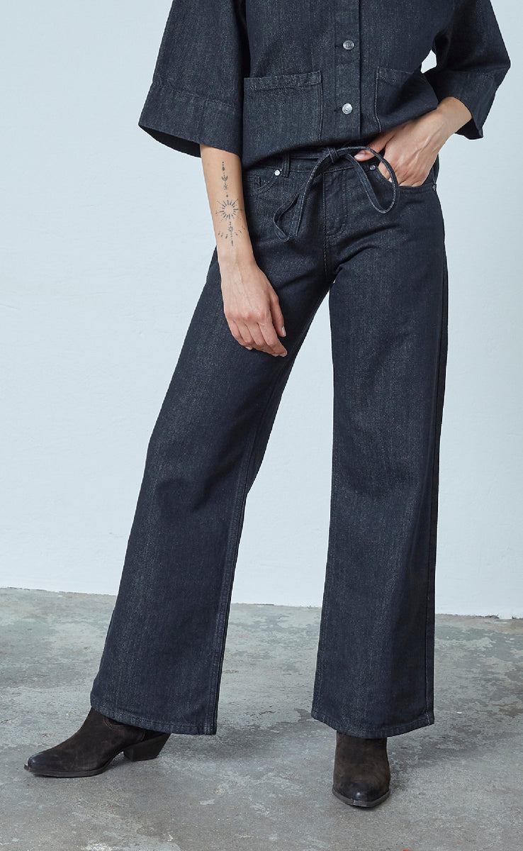 Cienne-G Bukser - Dark Unwashed Denim main image 1