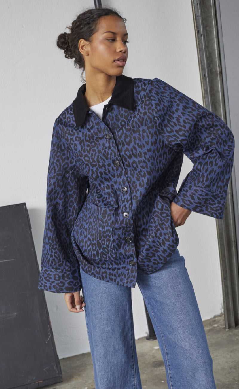 Sisters Point Jakke - Estir-JA - Denim Leo