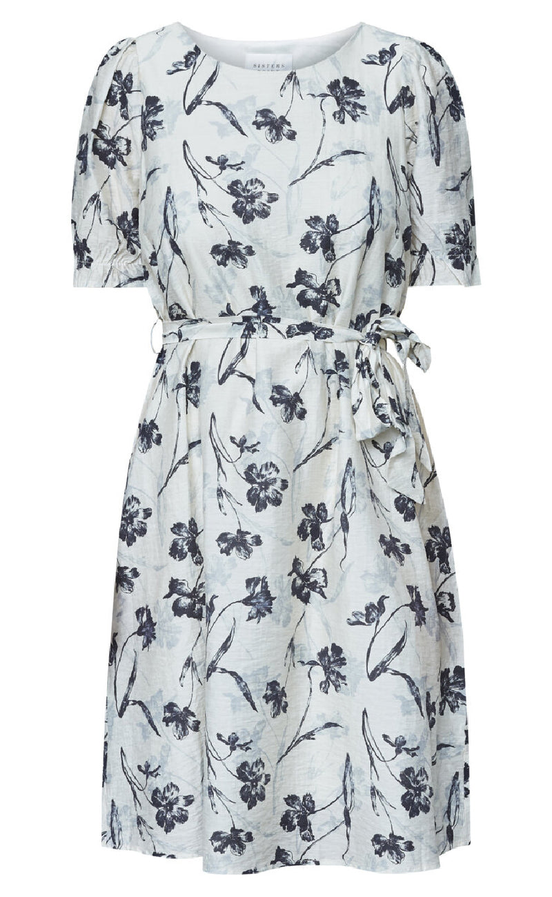 Sisters Point Kjole - Noki-DR.SS2 - Cream/Flower