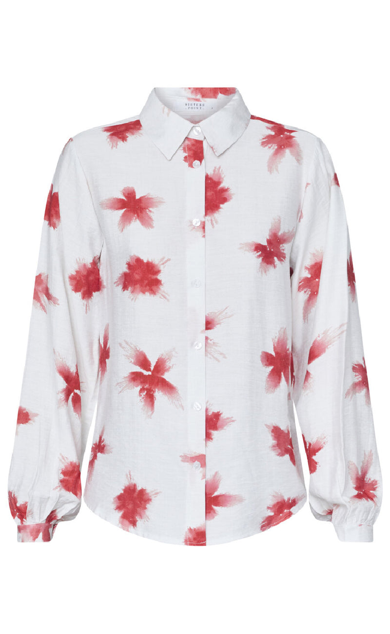 Sisters Point Skjorte - Gada-SH57 - Cream/Red