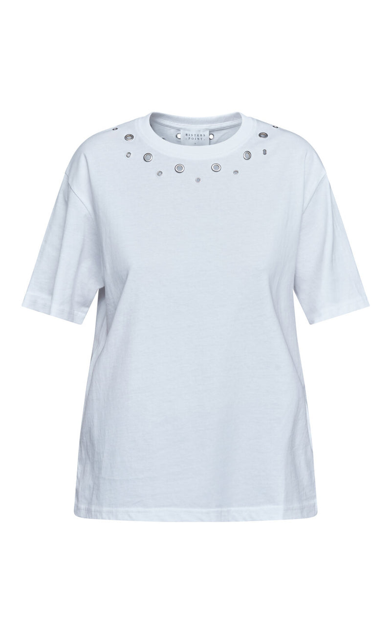 Sisters Point T-shirt - Heba-SS - White