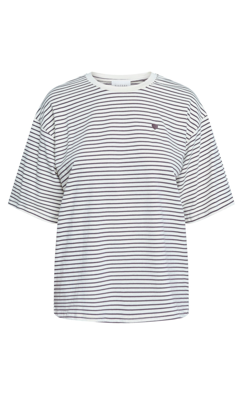 Sisters Point T-shirt - Vez-SS - Cream/Brown