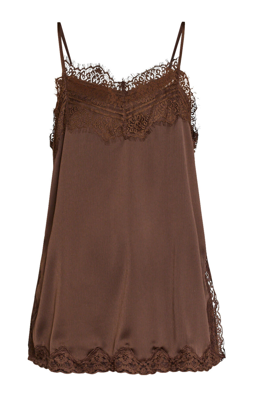 Sisters Point Top - Isolde-ST1 - D. Chocolate