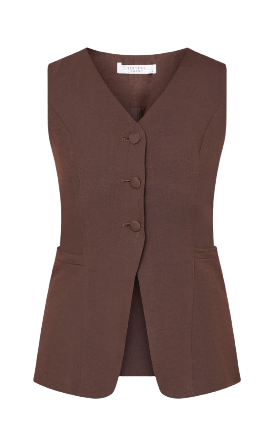Sisters Point Vest - Game-VE - Brown