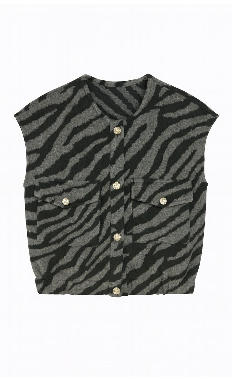 Sisters Point Vest - Geri-VE2 - Black/Grey