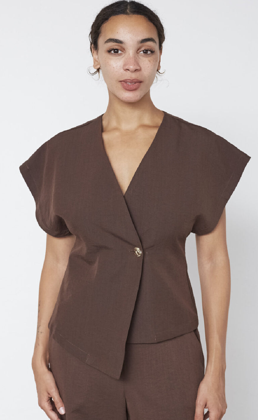 Sisters Point Vest - Gevela - Brown