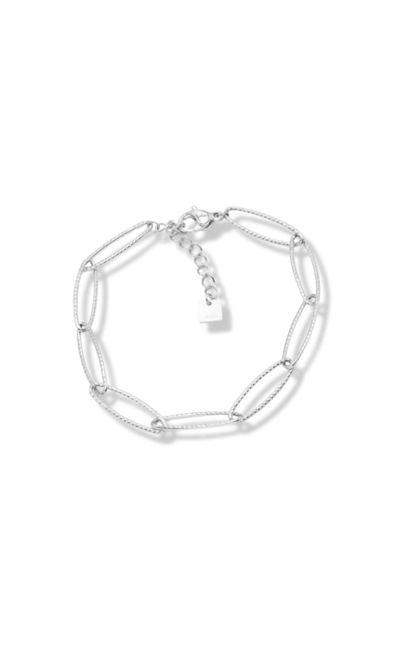 Smykkeli Copenhagen Armbånd - Cologne - Silver Colour