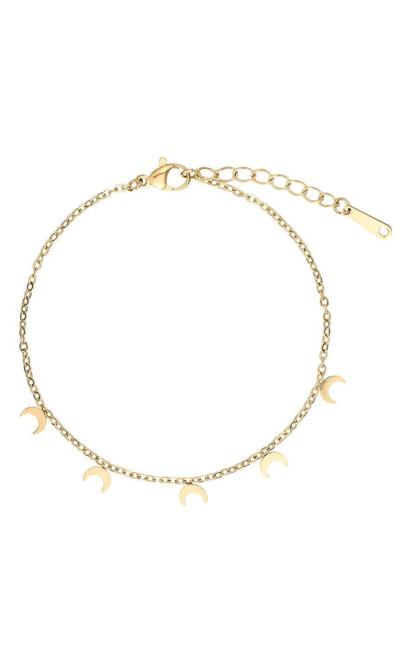 Smykkeli Copenhagen Armbånd - Oslo Moon - Gold Colour