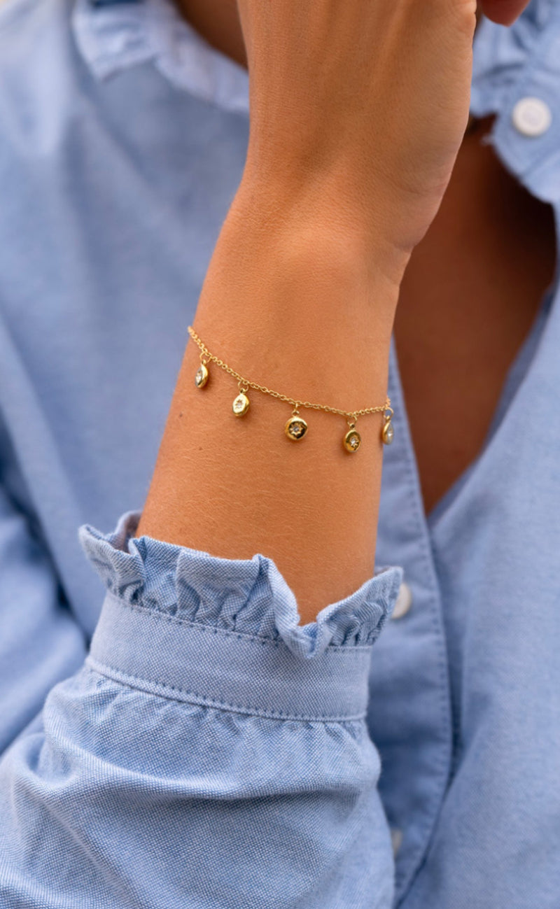 Smykkeli Copenhagen Armbånd - Rome - Gold Colour
