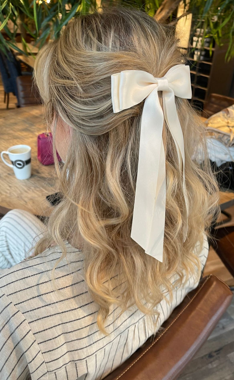 Smykkeli Copenhagen Hårpynt - Bow - Off White