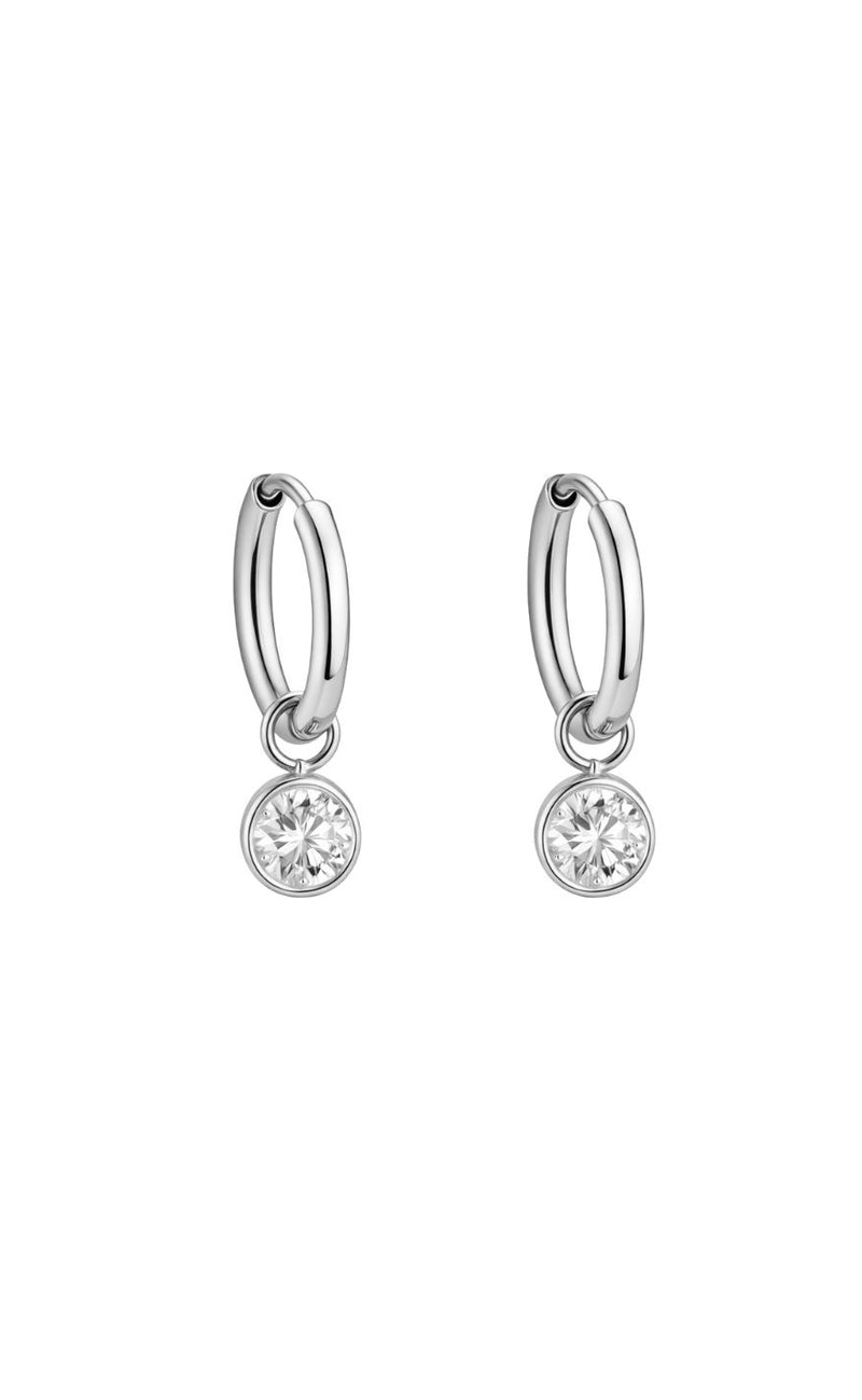 Smykkeli Copenhagen Ørering - Solina - Silver Colour