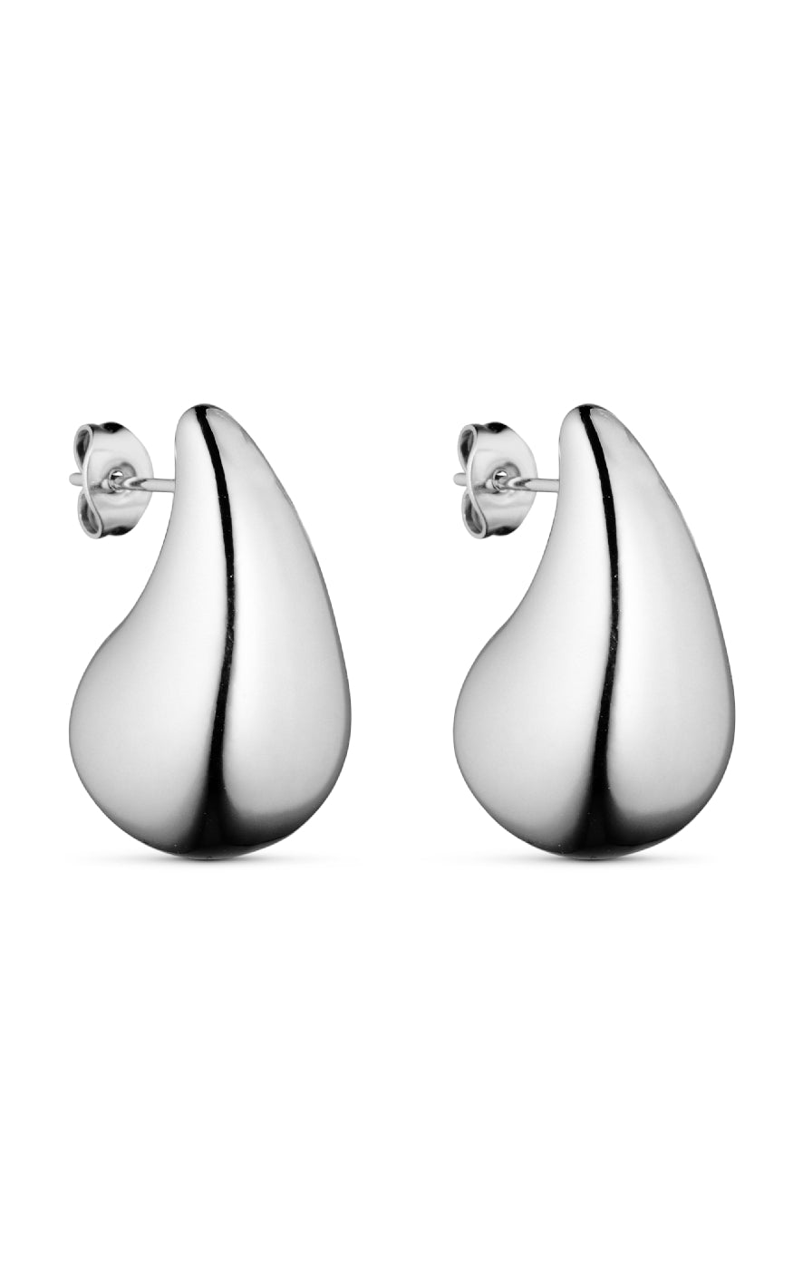 Smykkeli Copenhagen Øreringe - Dakota Drop - Silver Colour